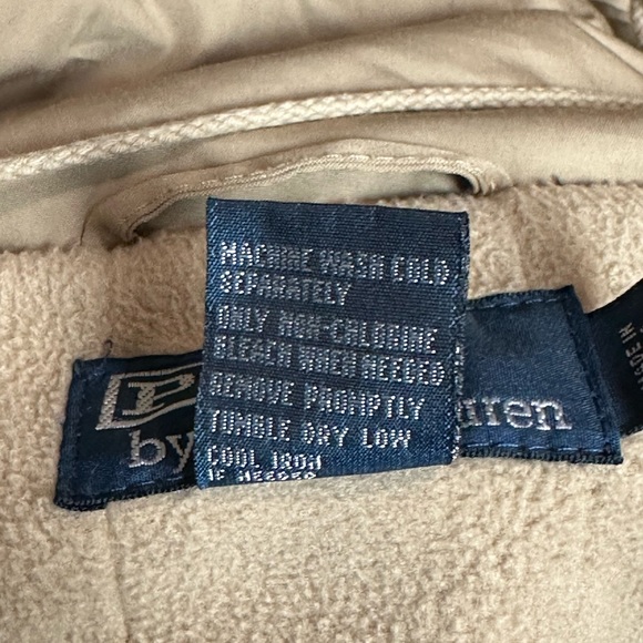 Polo Ralph Lauren Men’s Bomber Jacket With Hoodie Weather Protection Lined 4XB - Picture 6 of 16